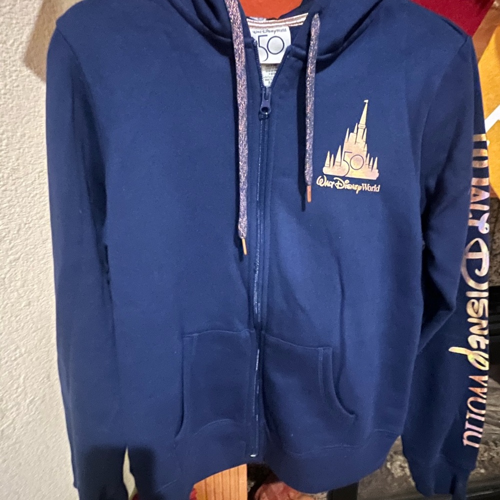 Disney World 50th Anniversary Zip Up Hoodie